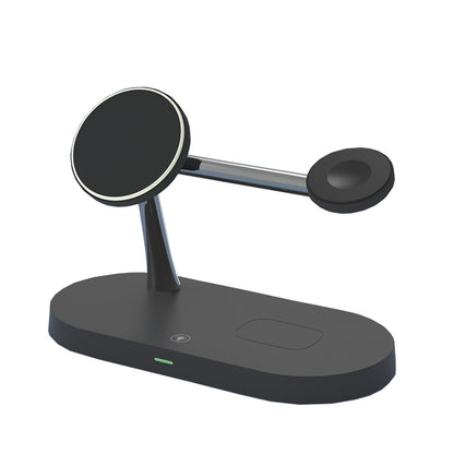 3 in 1 Magnetic Wireless Charging Station - Futuristic Design